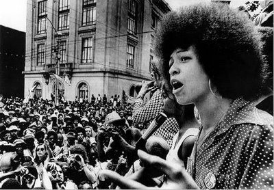 Angela Davis speaking in Oakland, 1969