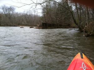 Dam and Old Mill Site, Pacolet River