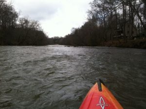 Goldminers Weir and Cabin, Pacolet River