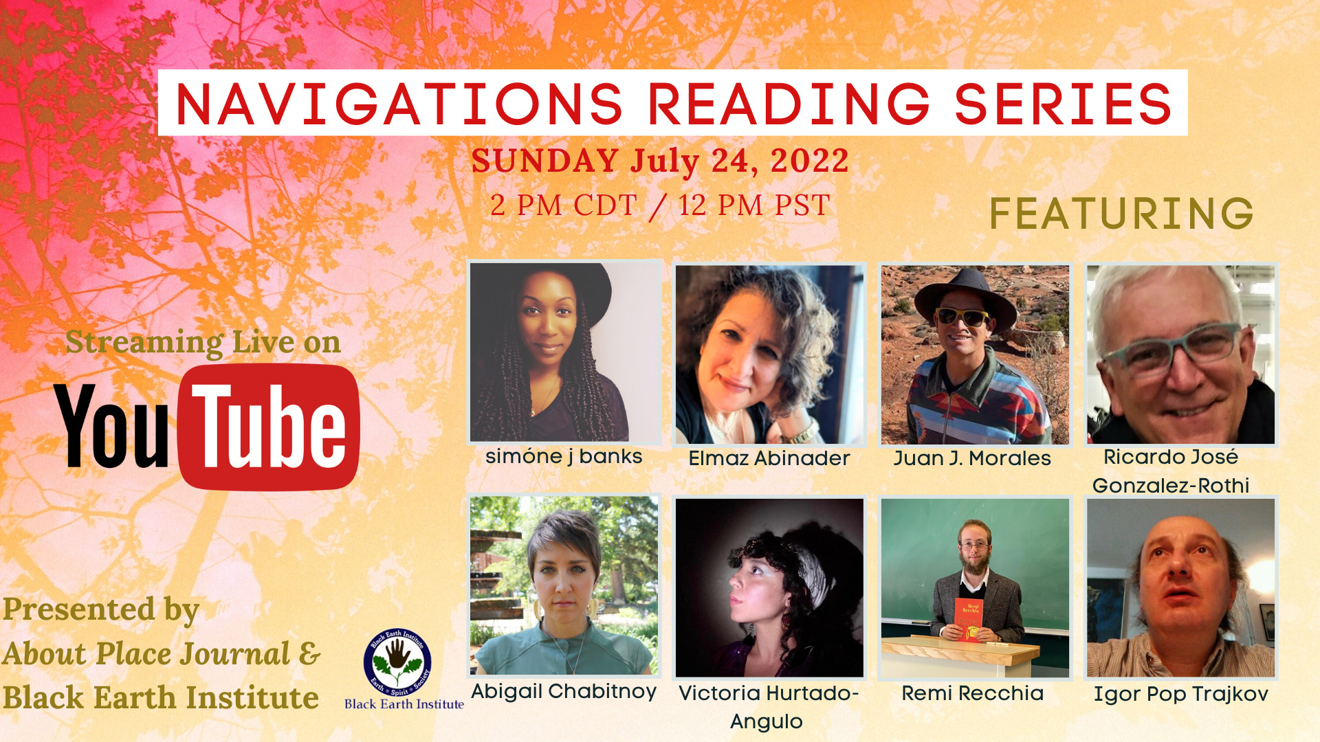 Navigations Reading Series – About Place Journal